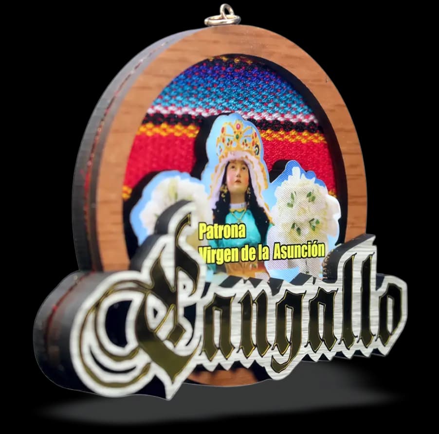 Virgen de la Asunción de Cangallo - Diagonal