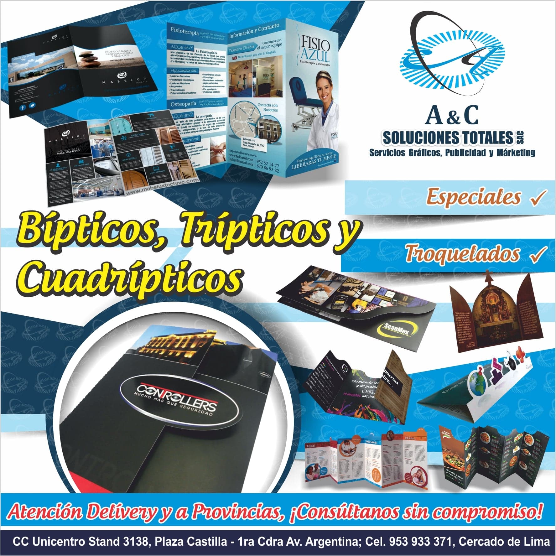 Bípticos, Trípticos y Cuadrípticos